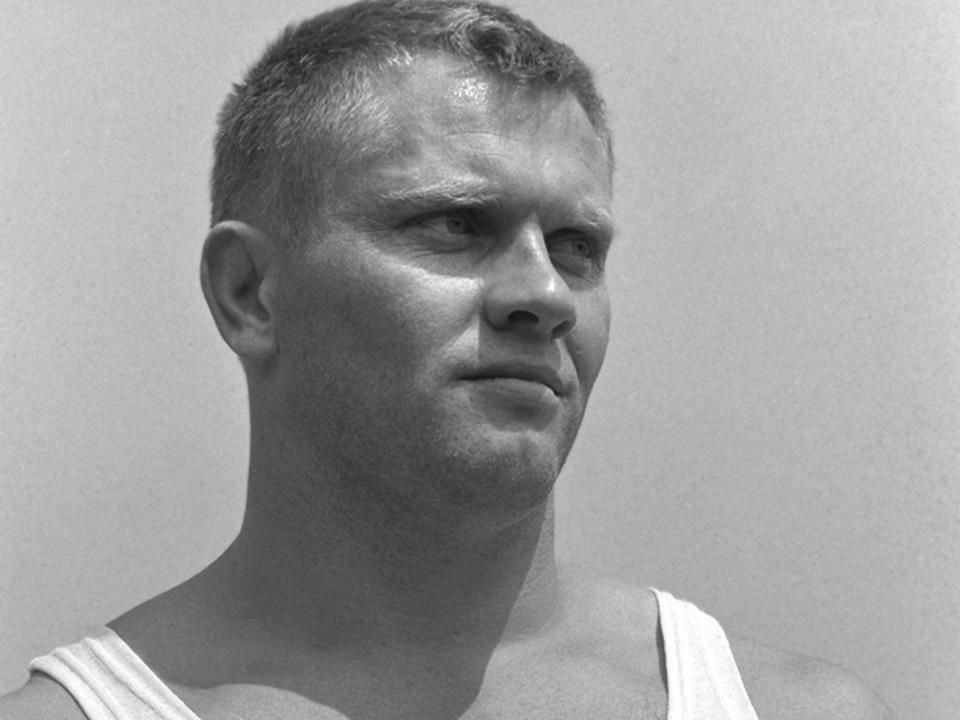 Eckschmiedt Sándor a mexikói olimpia előtt (Fotó: MTI)