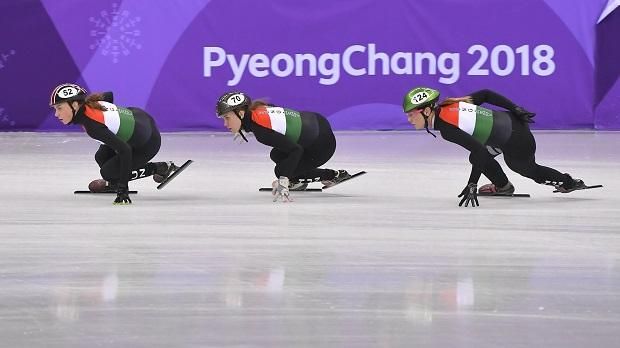 A pjongcsangi olimpián negyedik helyezett magyar váltó erőssége volt (Fotó: MTI)