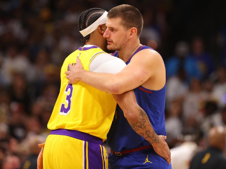 Nikola Jokics a Lakers ellen is a címvédő Denver vezére volt (Fotó: Getty Images)