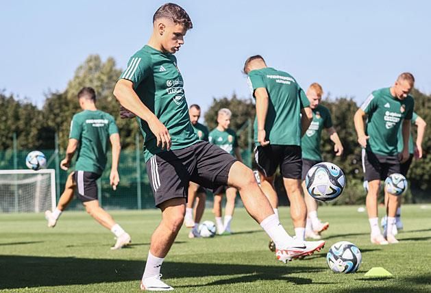 A szerbiai születésű Kerkez Milosnak duplán izgalmas lesz Belgrádban pályára lépni a magyar válogatott színeiben (Fotó: Dömötör Csaba)