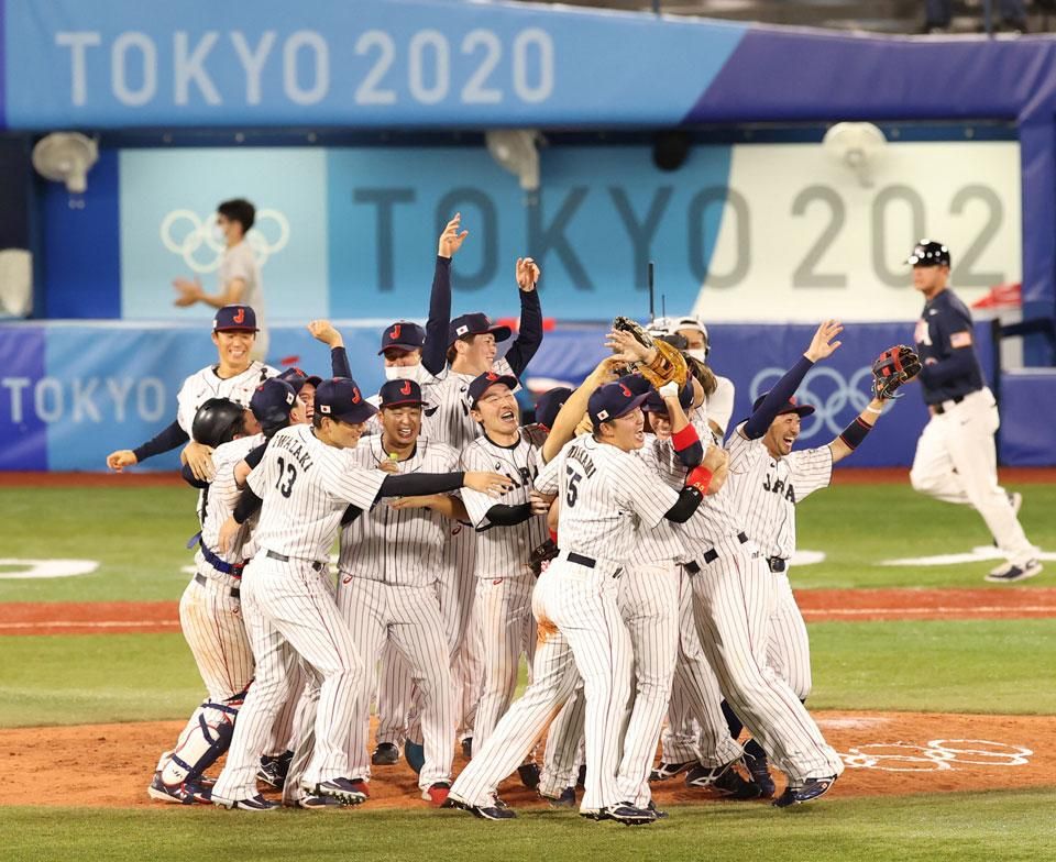 A tokiói olimpia baseballtornáját a házigazda japánok nyerték meg, így címvédőként indulhatnak (FOTÓ: REUTERS)