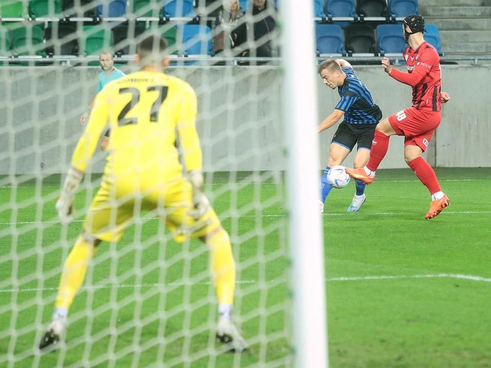 Gundel-Takács (27) ezúttal nem tudta megőrizni a góltól a Budafok kapuját (Fotó: Gémes Sándor)
