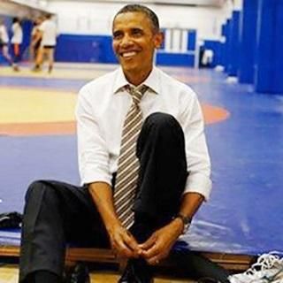 Barack Obama sem léphetett cipővel a szőnyegre (Fotó: Kovács István archívumából)
