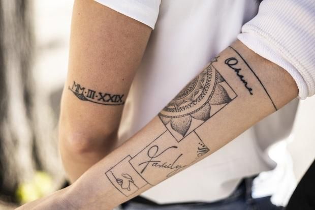 Magukra tetováltatták egymás születési idejét, Natalie emellett az Ohana szót (amely hawaii nyelven családot jelent) íratta a karjára