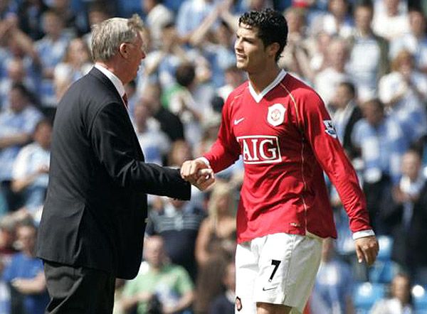 Ferguson és Ronaldo: legendák egymás közt