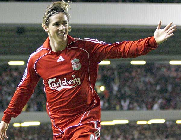 Fernando Torres ötödik bajnoki gólját szerezte a Liverpool színeiben