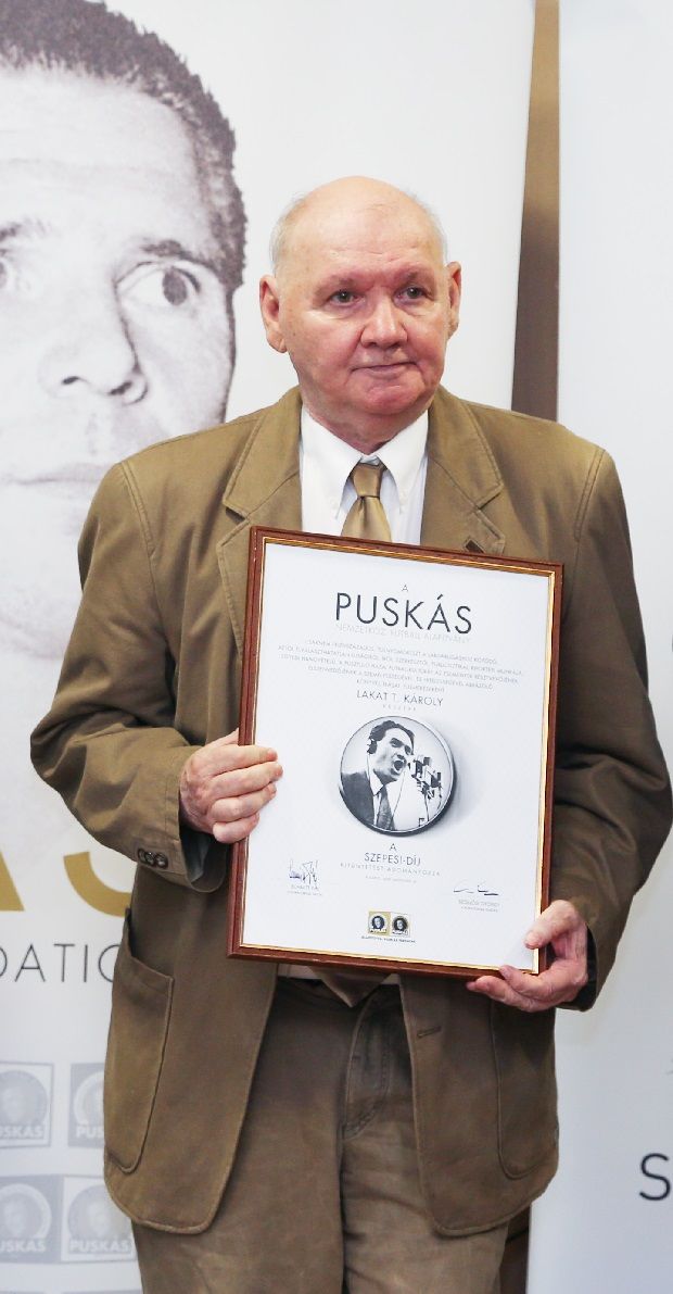 2020-ban Szepesi-díjjal tüntették ki (Fotó: Nemzeti Sport)