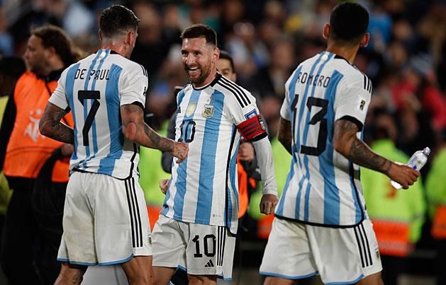 Lionel Messi címvédő argentin válogatottja az elsők között kezdte meg a selejtezőket (Fotó: Getty Images)