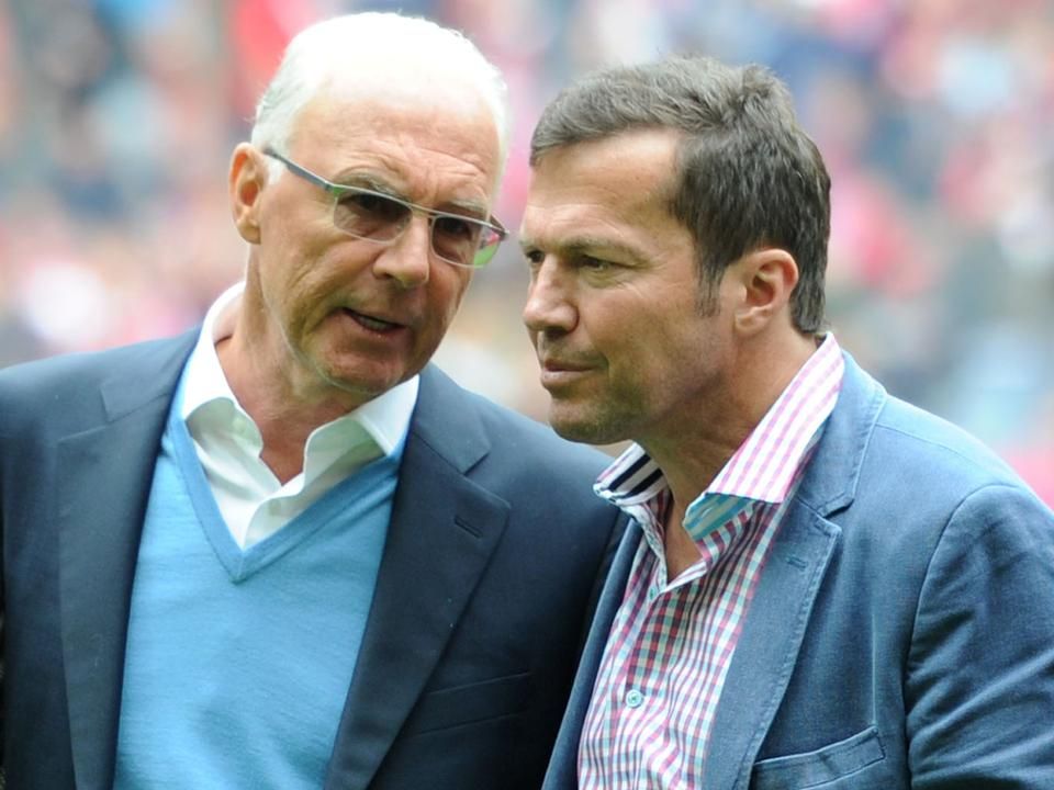 Beckenbauer (balra) és Matthäus 2013-ban (Fotó: Getty Images)
