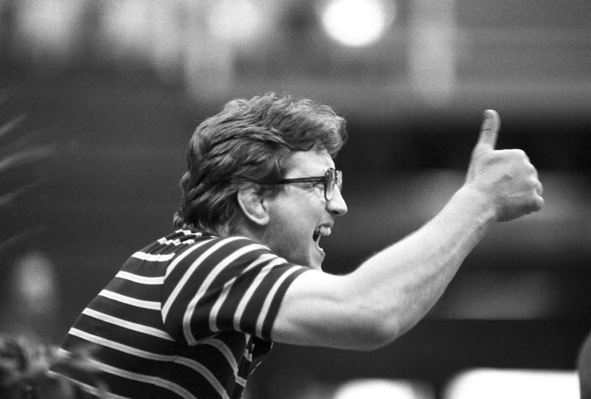 Szövetségi kapitányként az 1983-as budapesti Európa-bajnokságon (Fotó: MTI/Németh Ferenc)