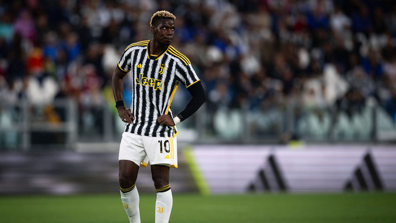 Paul Pogba of Juventus FC looks dejected during the Serie A