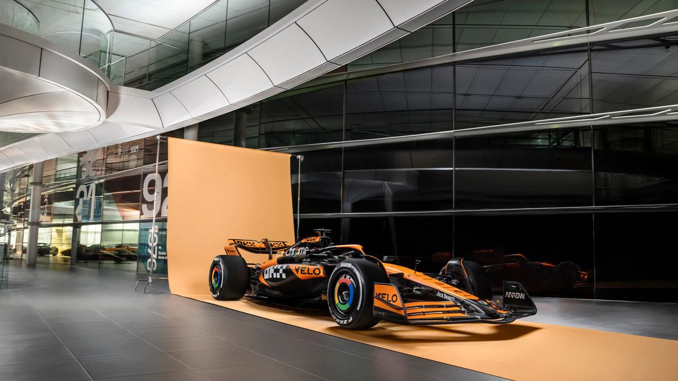 A 2024-es McLaren, az MCL38-as (Fotó: .mclaren.com)