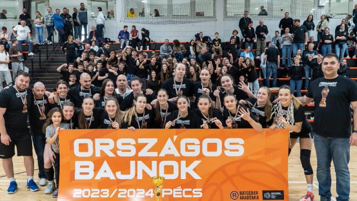 Kosárlabda: megtérült a rengeteg munka az NKA Pécs junior leányainak