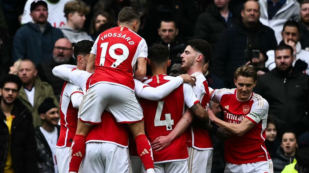 Tottenham rallied after the break but Arsenal won the north London derby