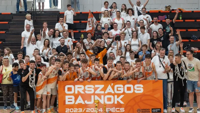 Kosárlabda: az NKA Pécs nyerte meg a serdülő fiúbajnokságot