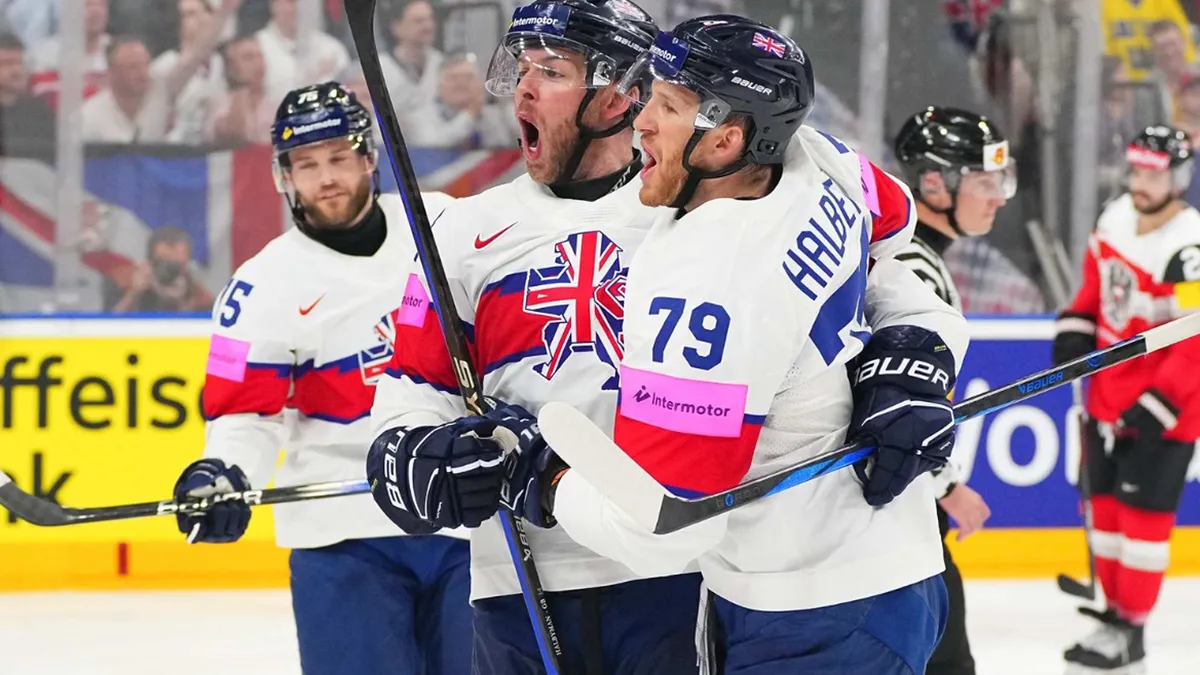 Mundial de hockey sobre hielo: los británicos derrotan a los austriacos y los finlandeses avanzan