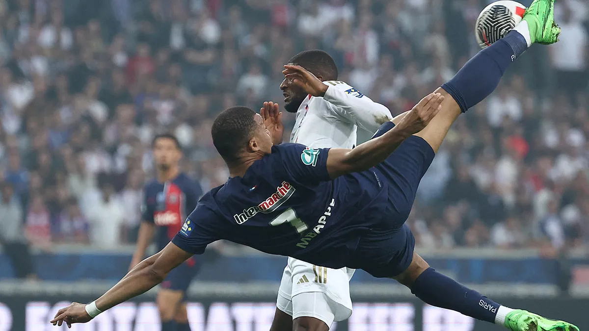 PSG beat Lyon, Mbappé says goodbye as a four-time French Cup winner