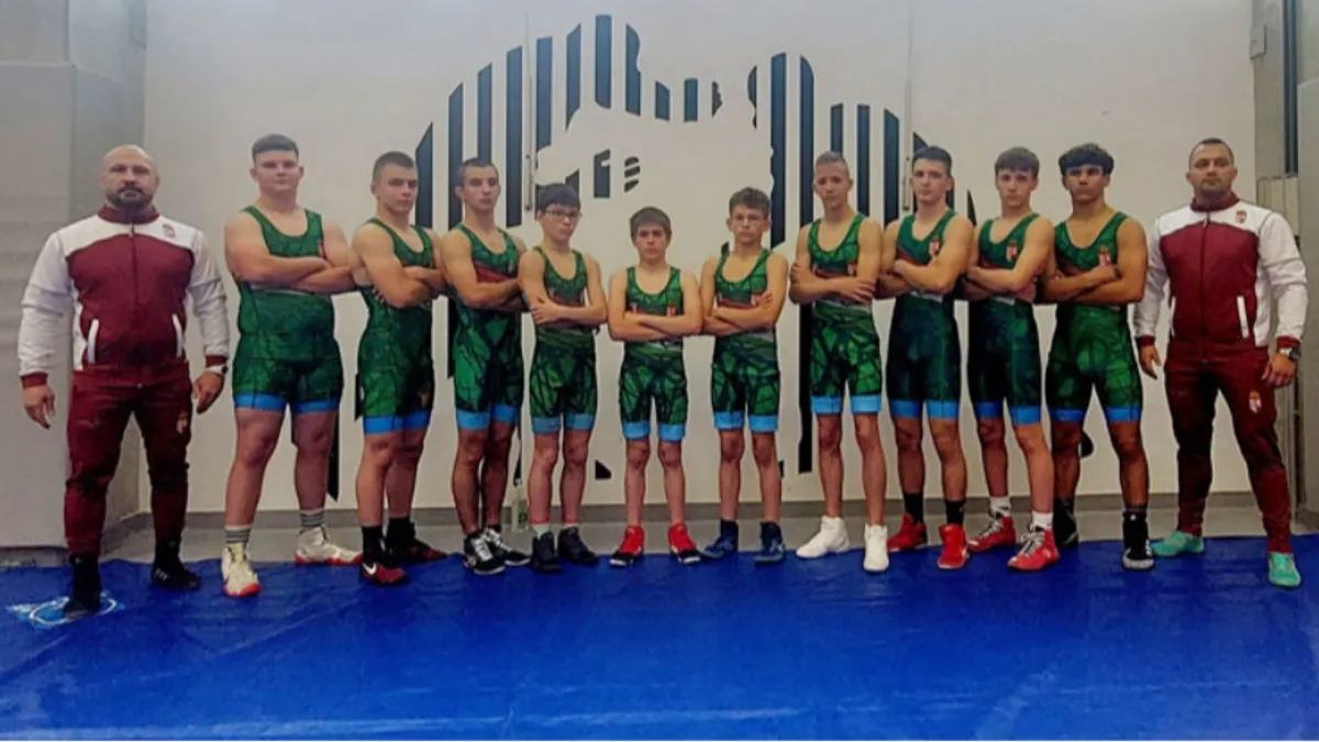 Wrestling: 5th place in the U15 EC Freestyle Championship