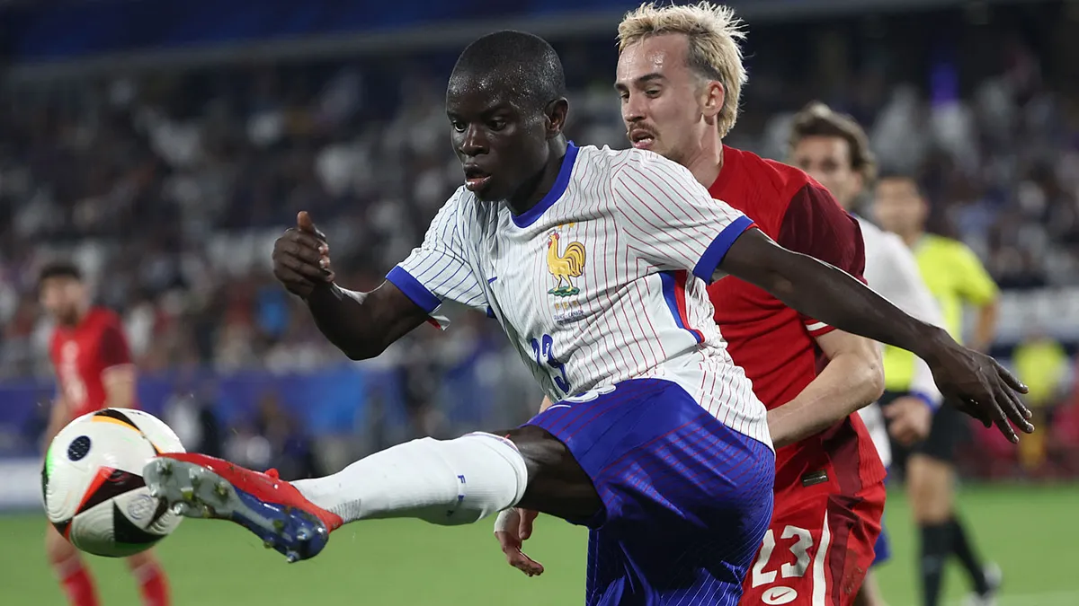 N’Golo Kanté could get a starring position within the French midfield