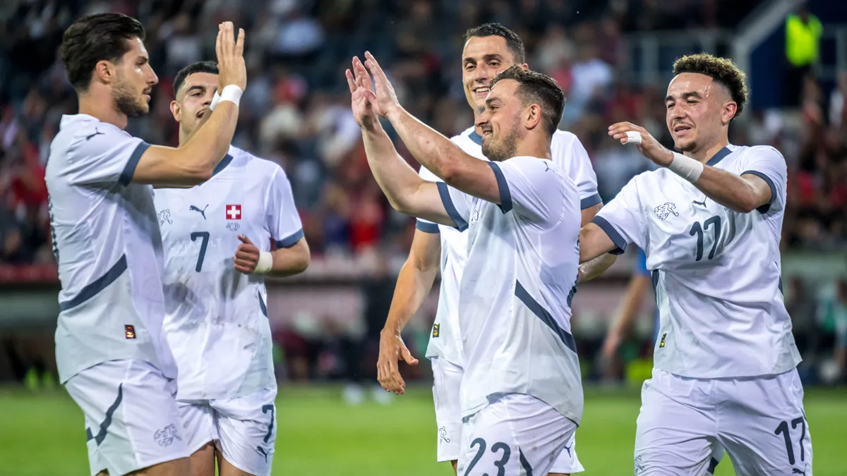 Felkészülés: Svájc fölényesen verte meg az észteket