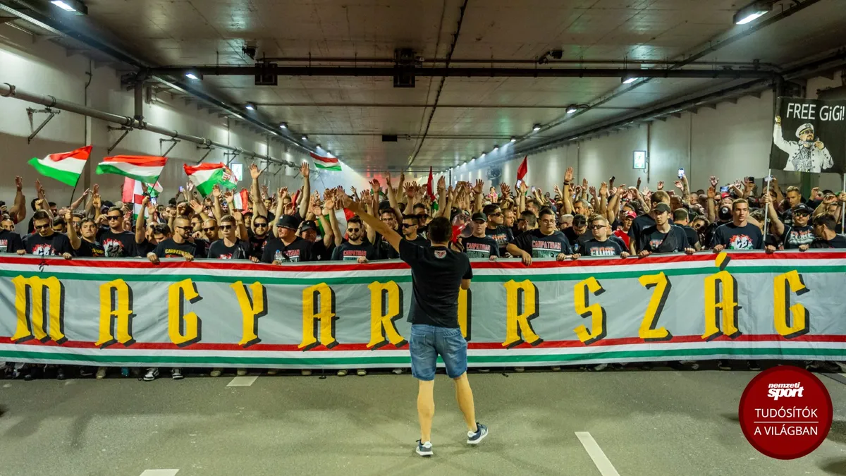 Video: that is how the limitless Hungarian crowd cheered on the streets of Stuttgart