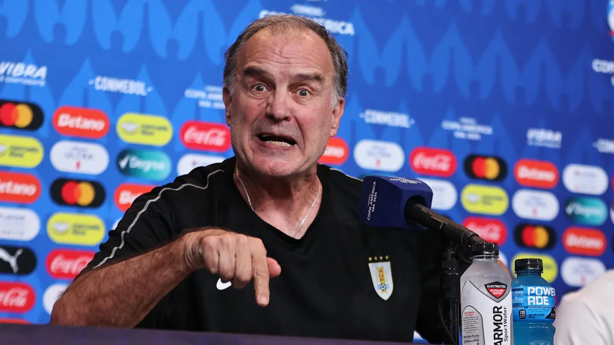 Marcelo Bielsa criticised the Copa America organisers during a press conference.