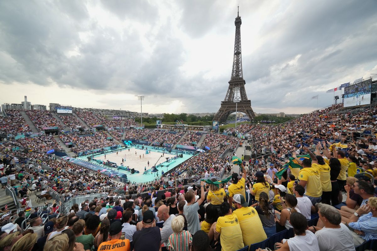 OLYMPIC GAMES - PARIS 2024 - BEACH VOLLEYBALL - POL v FRA - 20240801