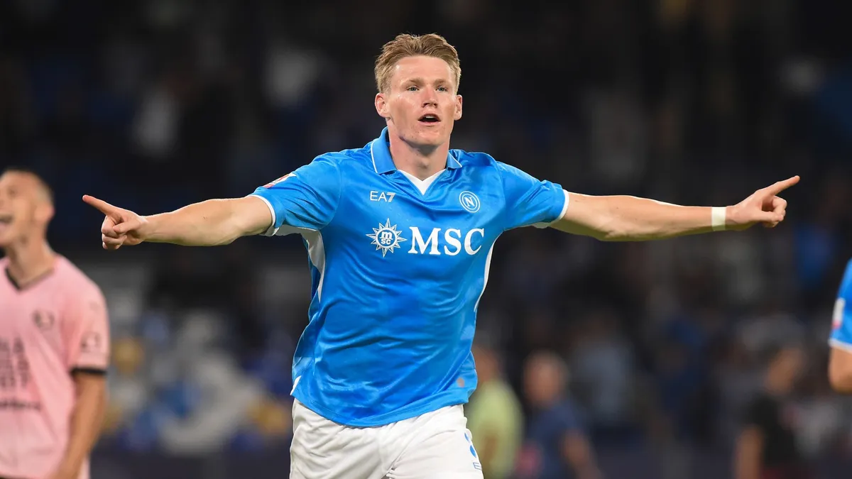 Italian Cup: McTominay also scored, Napoli beat Palermo five times