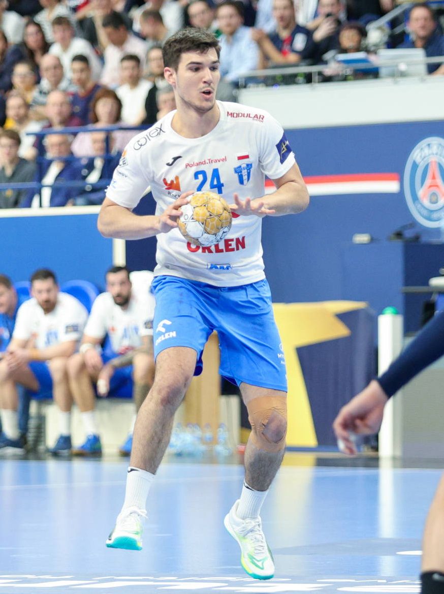 Gergo Fazekas of Orlen Wisla Plock HANDBALL : Paris Saint-Germain Handball vs Orlen Wisla Plock - Machineseeker EHF Cham