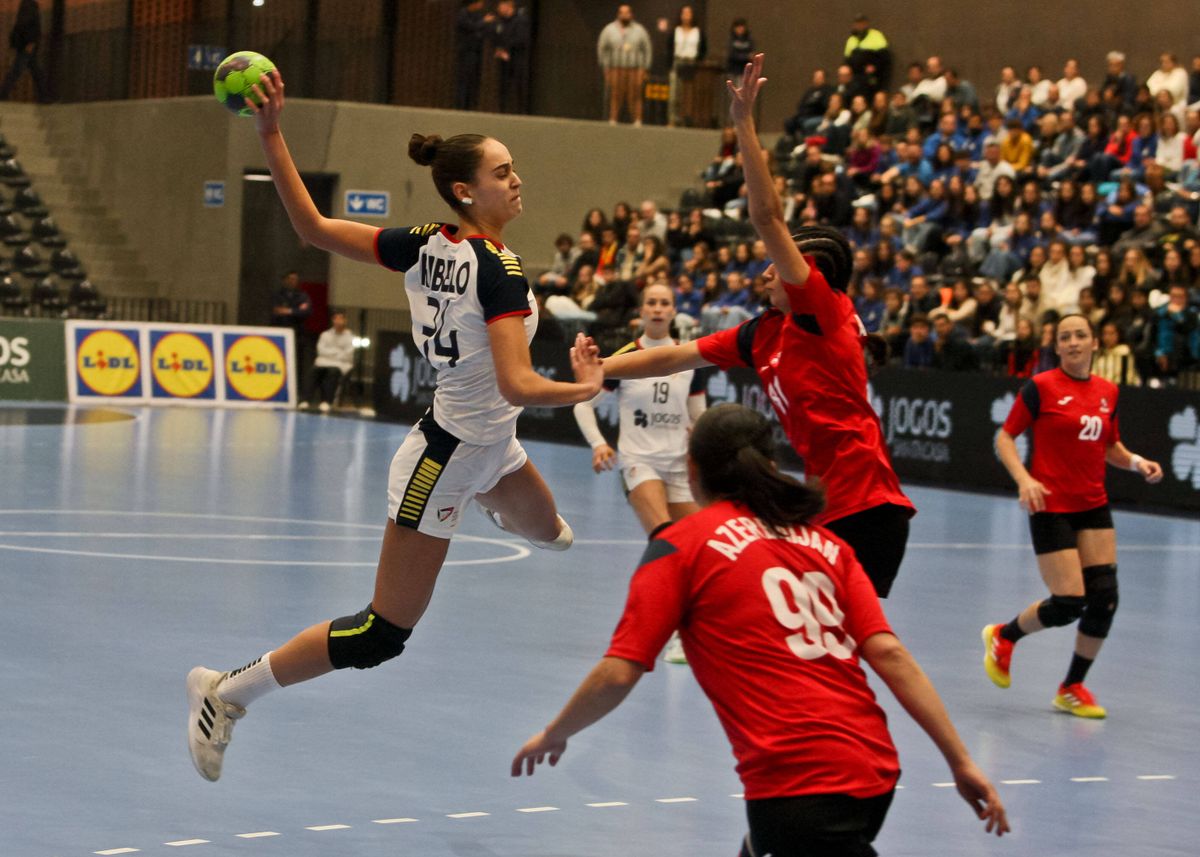 Handball Women sld Cup (EHF(EHF Q) 2023 - Play-Off - 1st Leg: Portugal vs Azerbaijan Paredes, 11/03/2022 - The Portugue