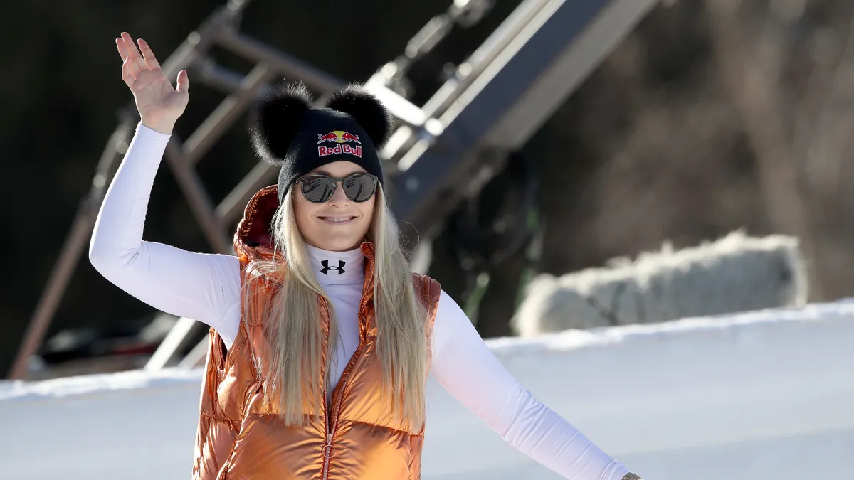 Olympic champion alpine skier Lindsey Vonn returns at the age of forty