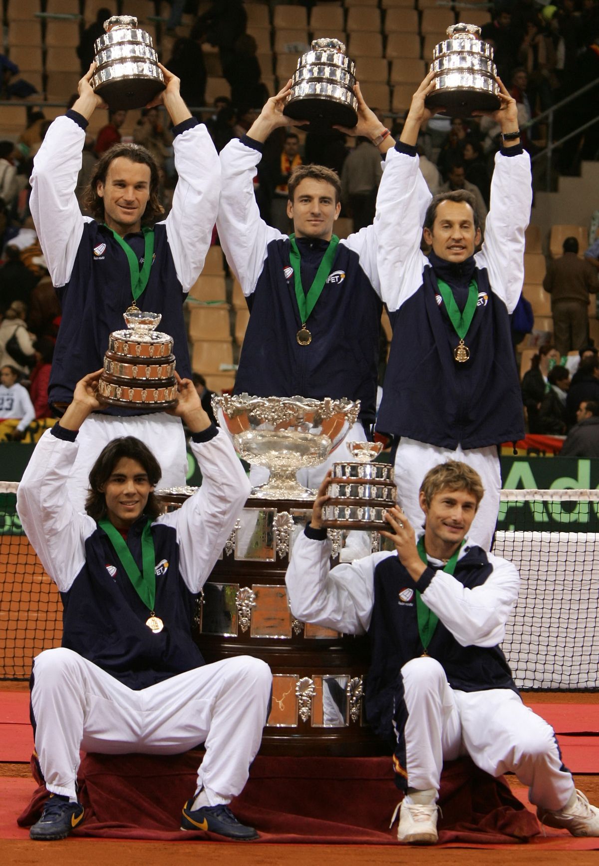 TENNIS-DAVIS CUP-SPAIN-USA-MOYA-RODDICK