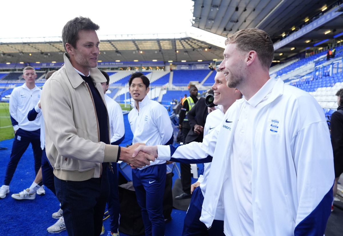 Birmingham City v Wrexham - Sky Bet League One - St Andrew s @ Knighthead Park Birmingham City co-owners Tom Brady meets