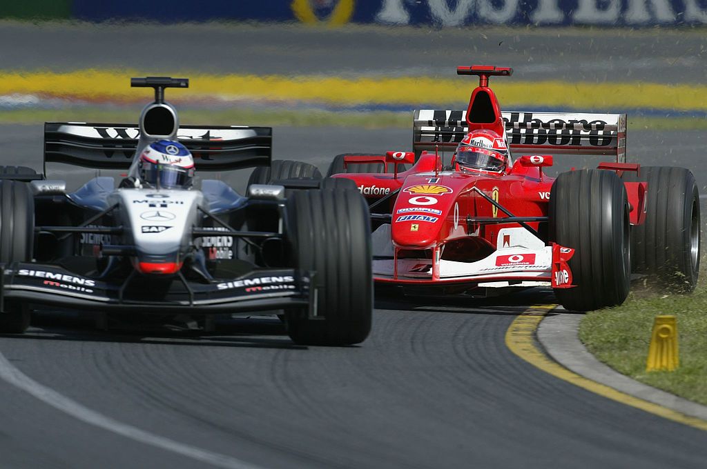  Michael Schumacher of Germany and Ferrari 