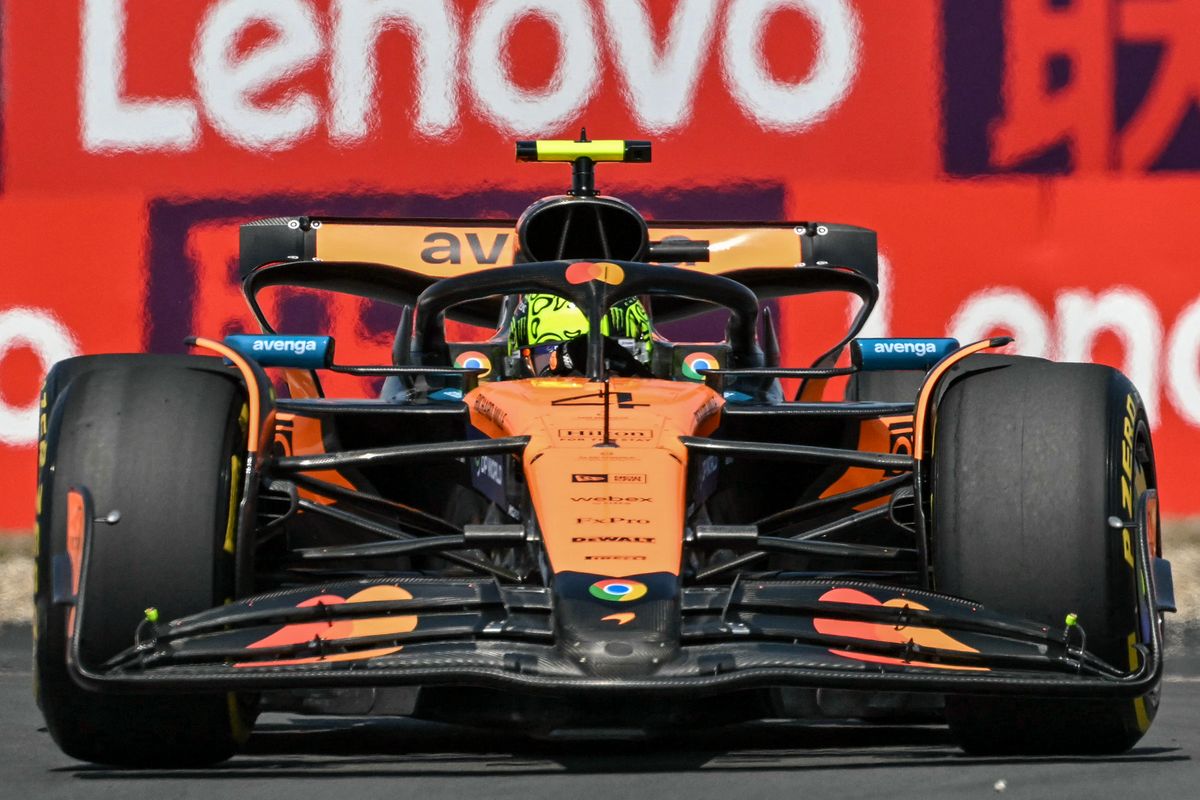 Noha remekül kezdett a McLaren, egyik versenyzője sem fért be az első sorba (Fotó: AFP)