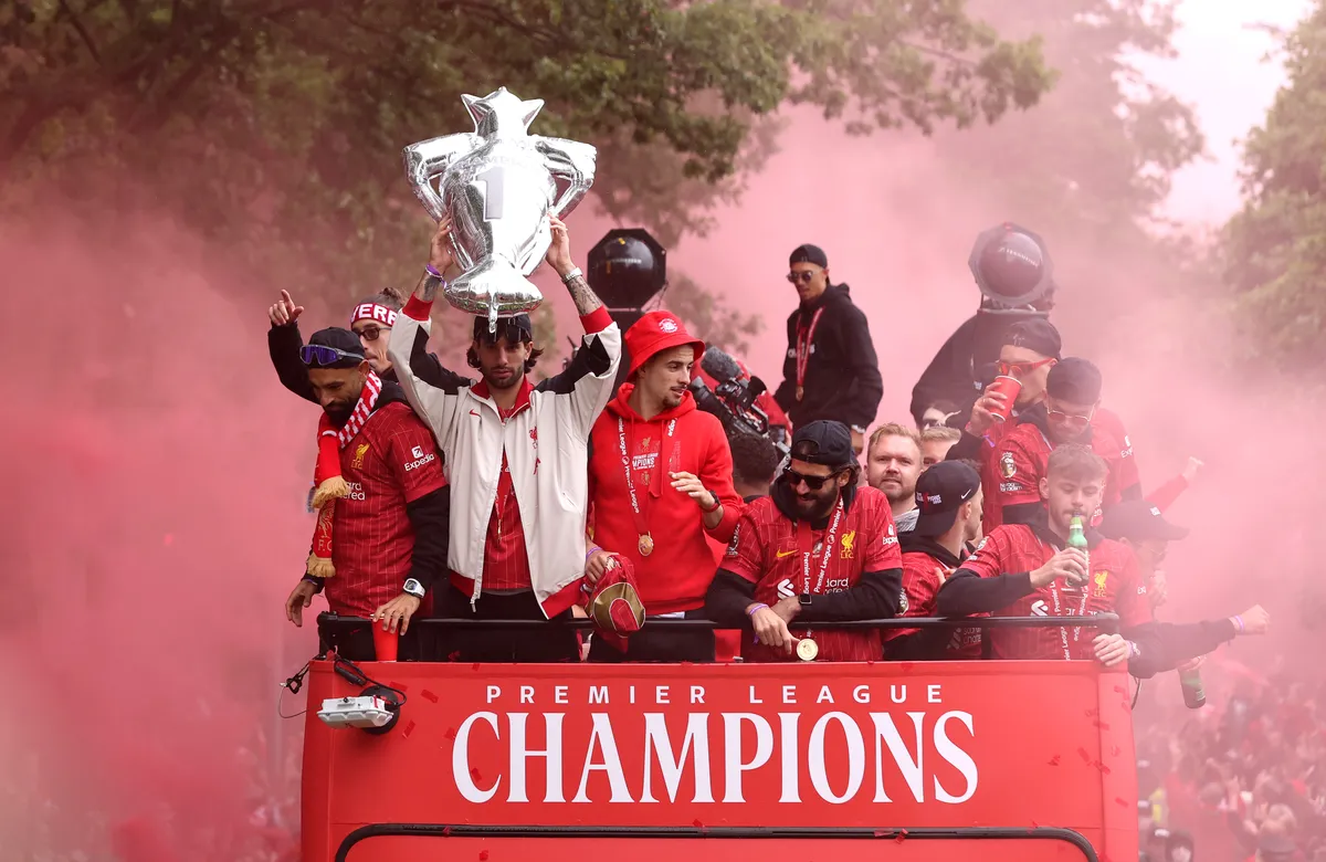 Liverpool Premier League Trophy Parade