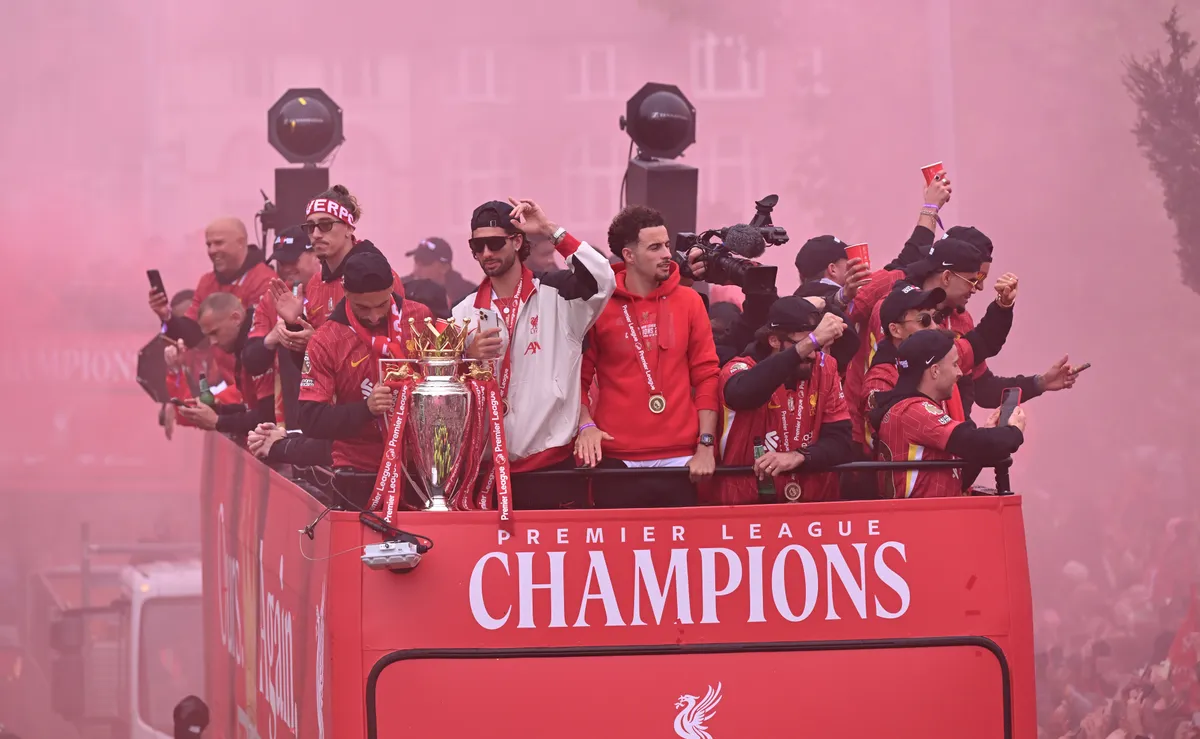 Liverpool Premier League Trophy Parade
