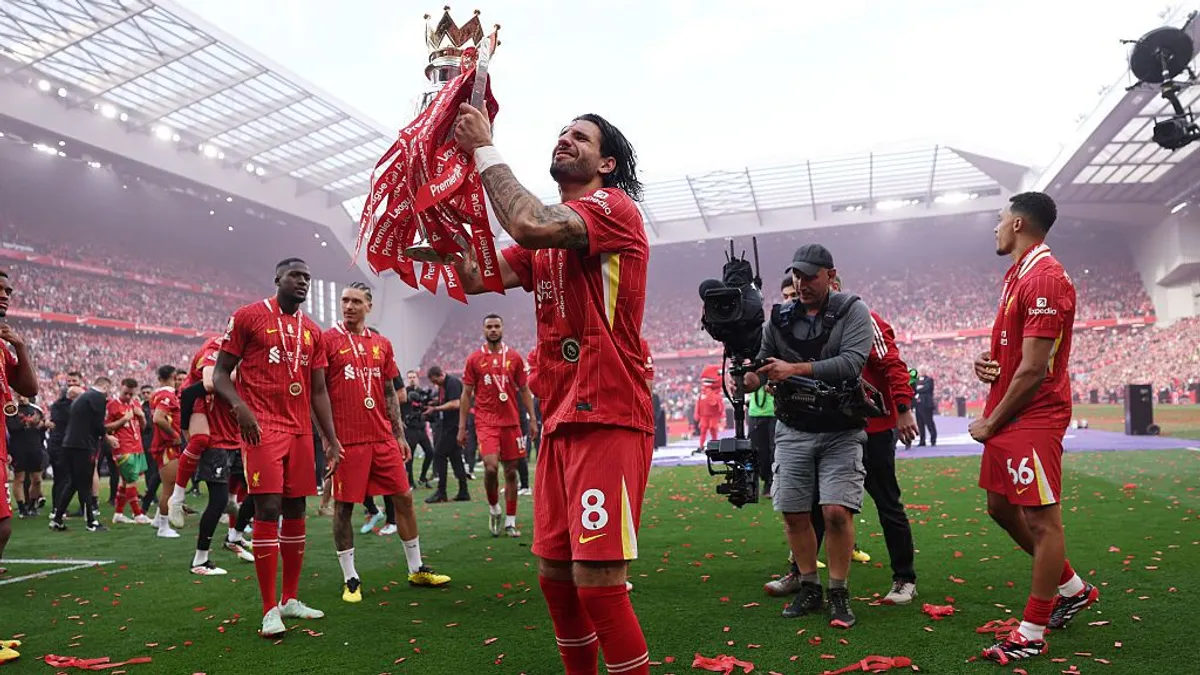 Szoboszlai Dominik: Ez életem eddigi legfordulatosabb éve – így ünnepelte bajnoki címét a Liverpool