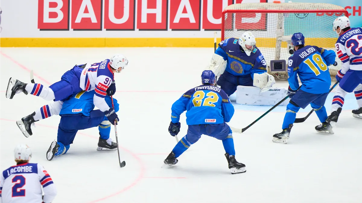 Újabb kazah vereség a mieink csoportjában a hoki-vb-n
