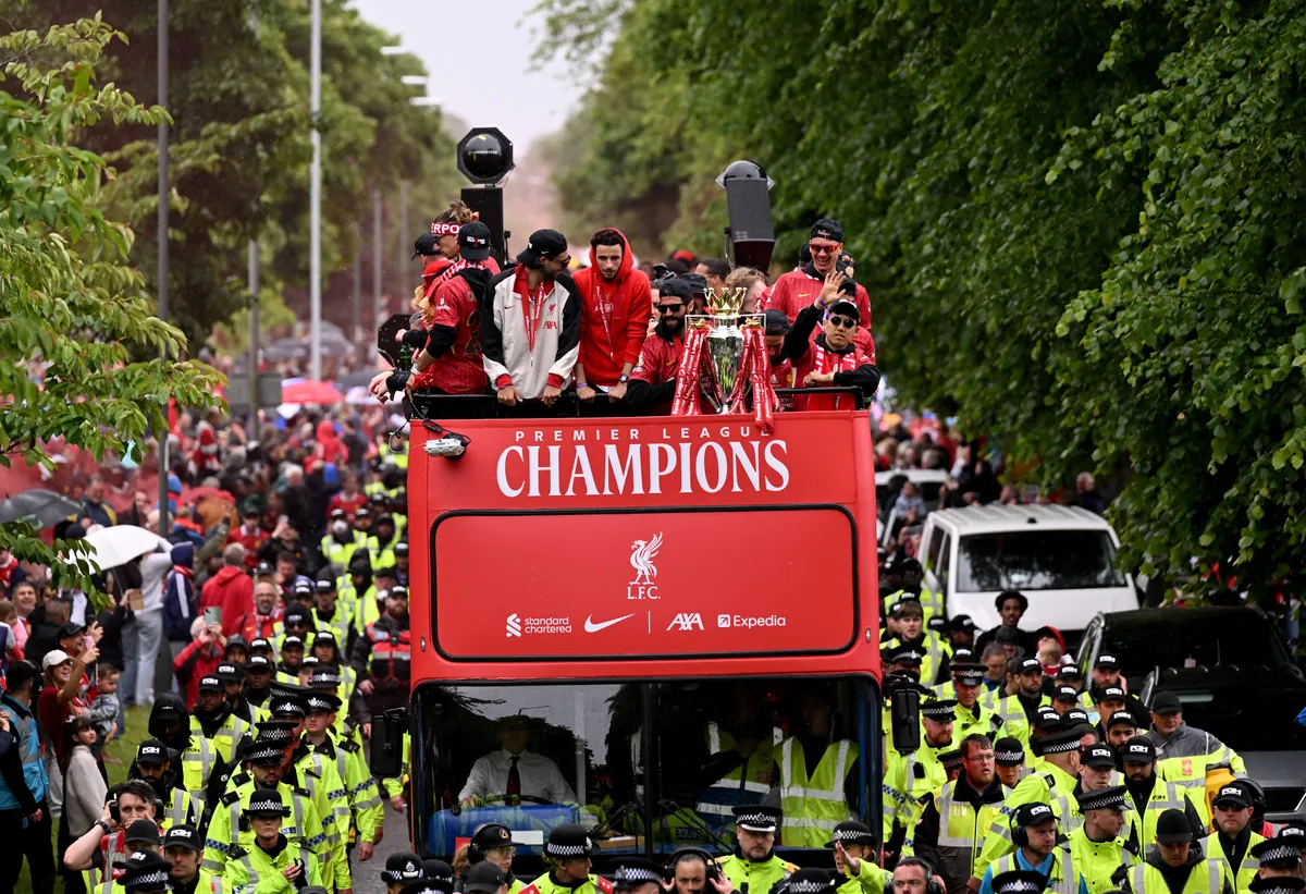 Liverpool Premier League Trophy Parade