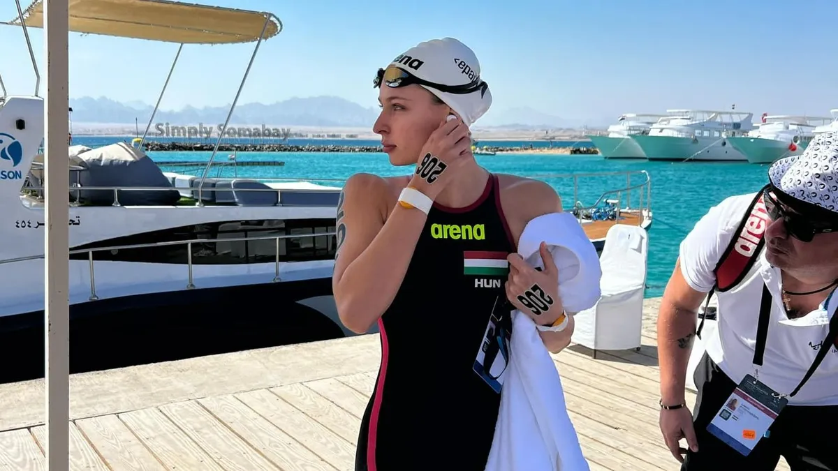 Nyílt vízi úszó Eb: Fábián Bettina aranyérmes a kieséses sprintversenyben
