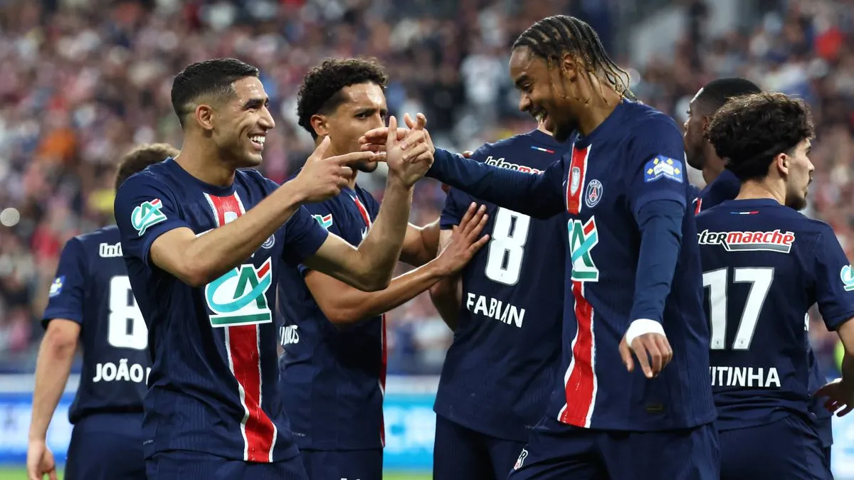 Nagyon sima volt a döntő, a PSG Francia Kupa-diadallal melegített a BL-fináléra