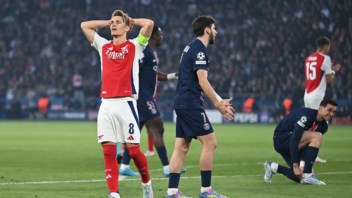 Vége az álomnak – brit sajtóreakciók az Arsenal BL-búcsújára
