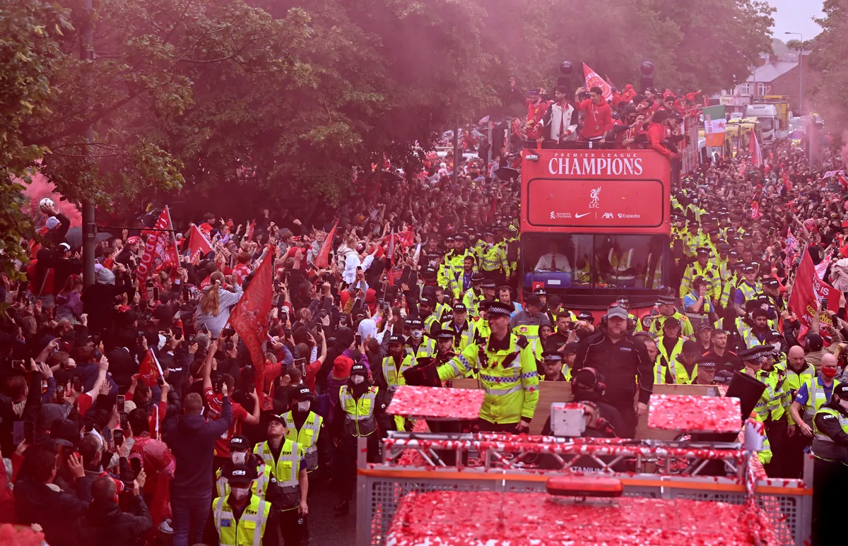 Liverpool Premier League Trophy Parade