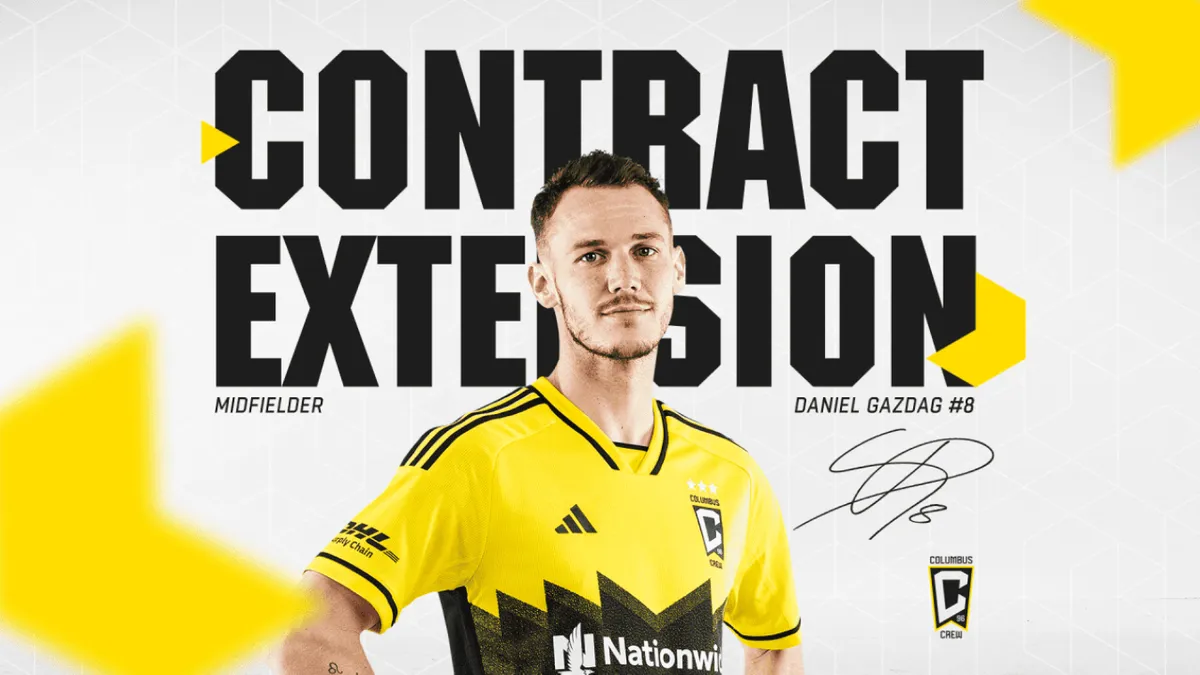 Gazdag Dániel szerződést hosszabbított a Columbus Crew-val