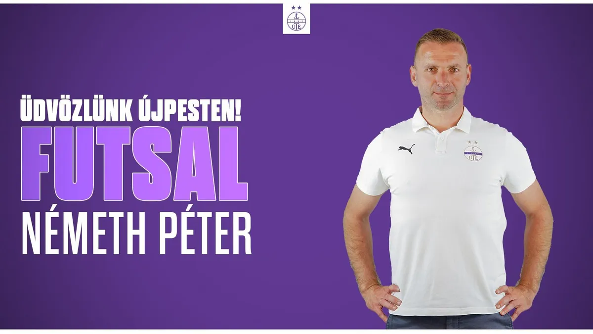 Újpest: Németh Péter lett a futsalcsapat főnöke – hivatalos