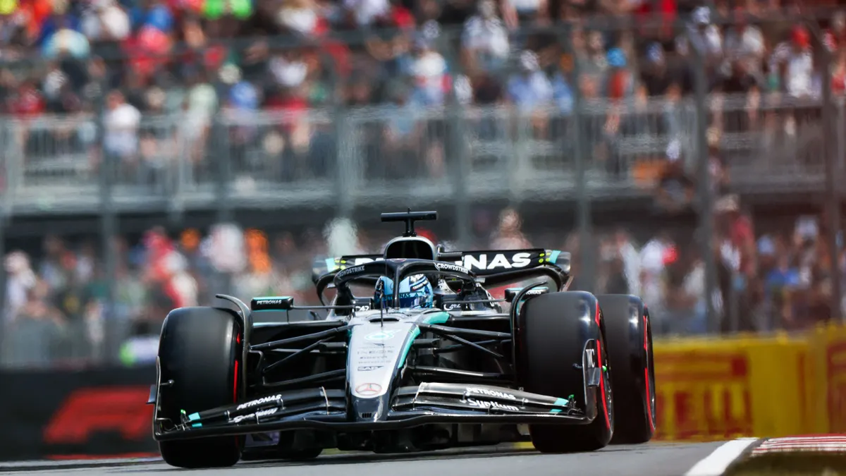 A Mercedes életre kelt Kanadában: Russell a leggyorsabb a második edzésen