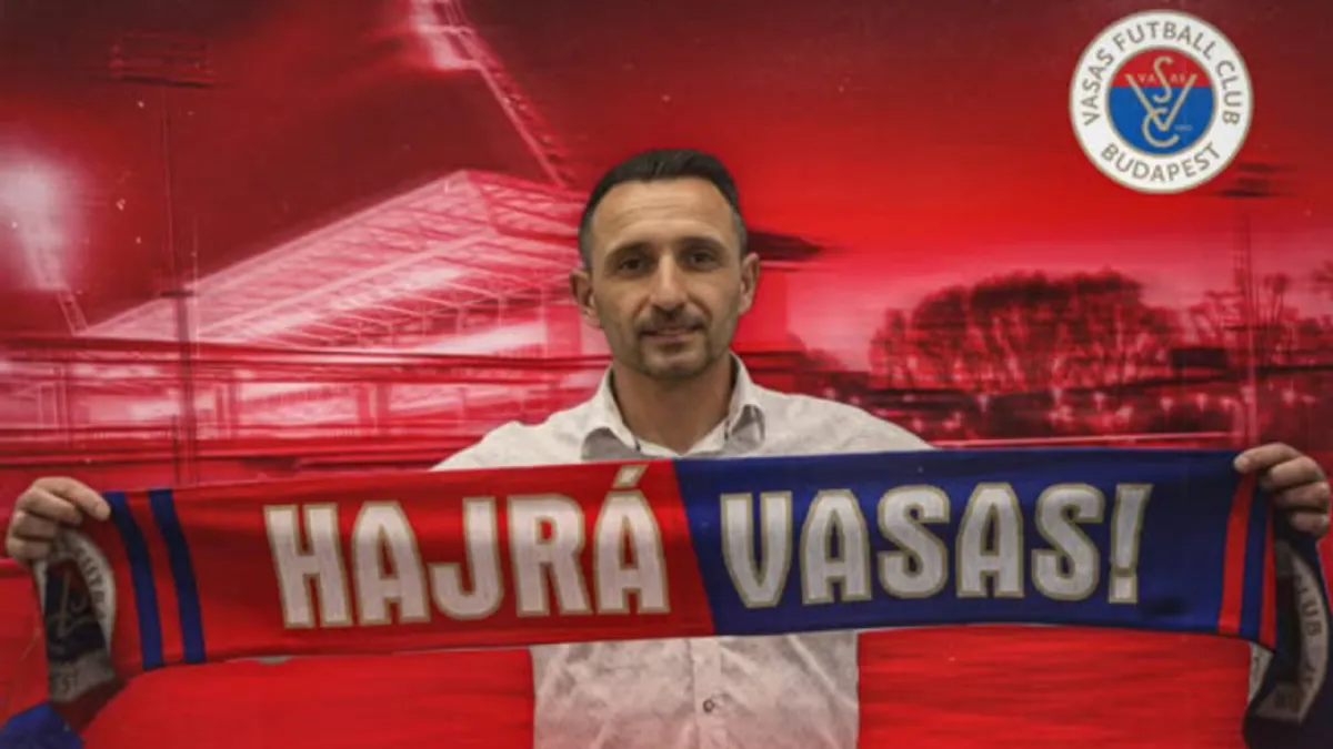 Erős Gábor lett a Vasas vezetőedzője – hivatalos
