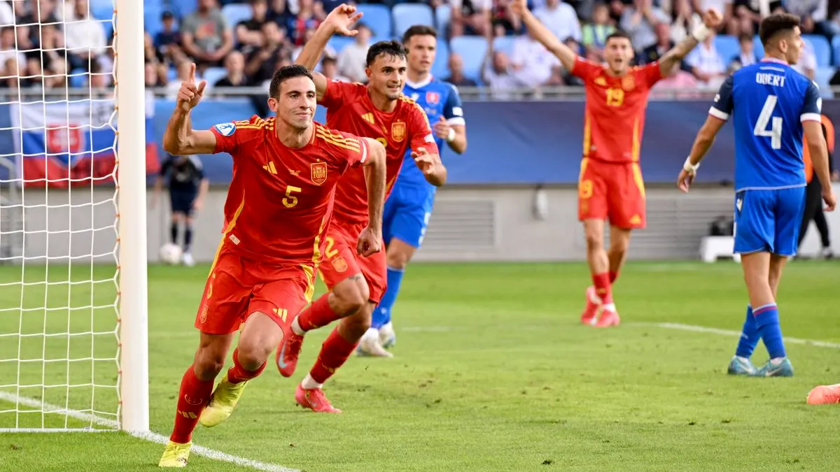 Hiába a hősies szlovák talpra állás, a 90. percbeli góllal a spanyolok nyertek az U21-es Eb nyitányán