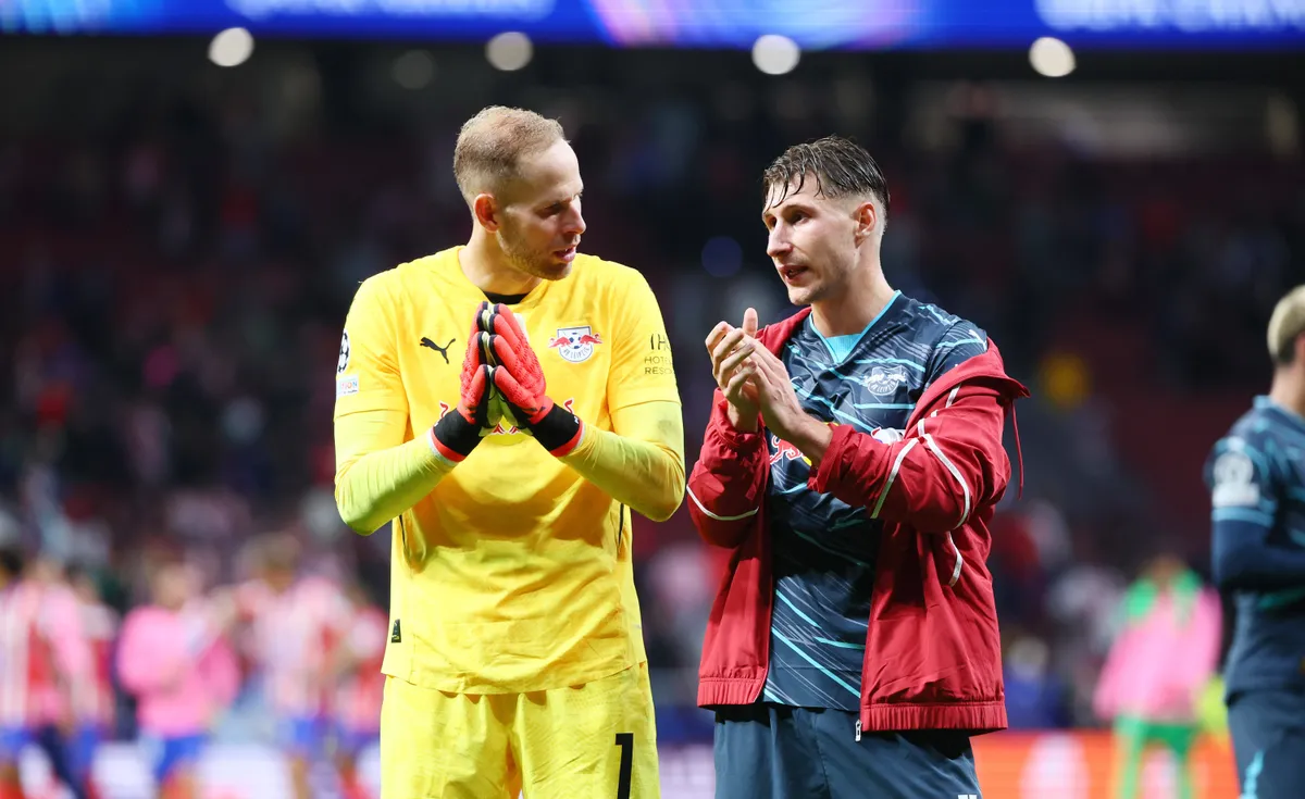 Madrid, 19.09.2024, Estadio Wanda Metropolitano, Fussball, UEFA Champions League, 1. Spieltag , Atletico Madrid vs. RB L